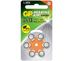Technical Precision Replacement for Hearing AID PR48 Battery