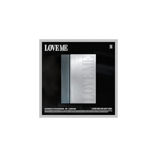 (LOVE ME OR NOT Version) Monsta X Shownu X Hyungwon Love Me EP Album with Tracking