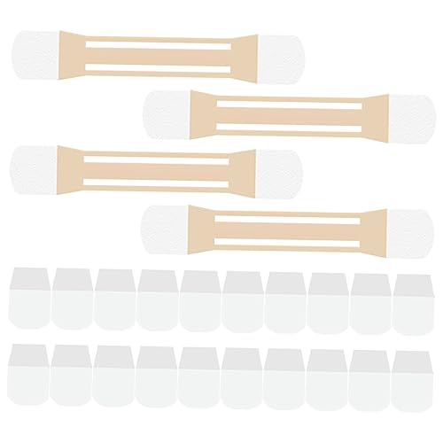 VILLCASE 16 Peças Adesivos Para Levantamento De Pescoço Fita De Borracha Para Cuidados Com O Pescoço