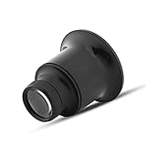Grandnification supérieure ------ La loupe 20x grossissement de la loupe assure une inspection détaillée pour les réparations de montres et les travaux de bijoux complexes.