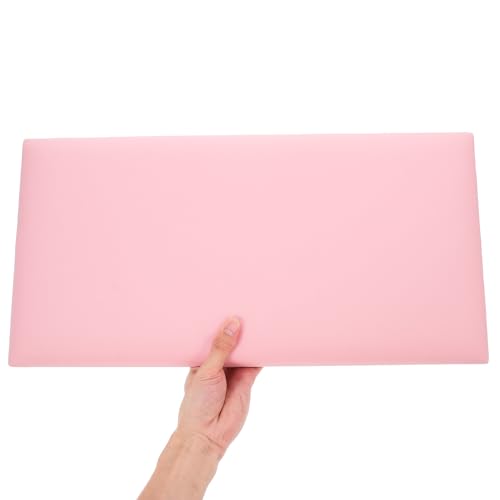 Pegatinas de pared anticolisión para proteger paredes duras con paneles de PVC rosa infantil 4