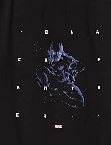 Image of Marvel Little, Big Classic Panther Shapes Girls Short Sleeve Tee Shirt