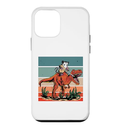 Opossum T-Rex Adventure Dinosaur Riding Wild Imagination �X�}�z�P�[�X iPhone 12 mini �p