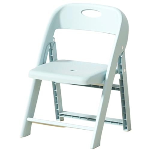 Figoday子供用折りたたみ椅子 子供いす 椅子 背もたれ付きミニチェアポータブルベビースツール 家庭用収納可能スツール屋外キャンプチェア安全で環境に優しい素材軽量で持ち運びが簡単 (ライトブルー,小さい)