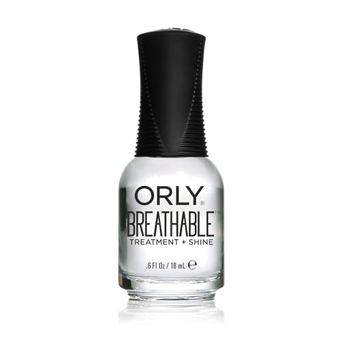 ORLY Breathable Treatment & Shine | Keeps Nails Chip-Free And Shiny | Quick Drying Formula | Ensures Manicure Lasts Longer (18ML)