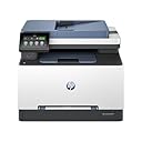 HP Color LaserJet Pro 3302fdw 499Q8F, Stampante Multifunzione A4, Stampa Fronte e Retro Automatico, 25 ppm B/N e a Colori, USB, Wi-Fi, Ethernet, Fax, Copia, Scansiona, ADF da 50 Fogli, Smart, Blu