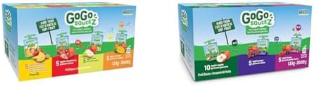 GoGo squeeZ Fruit Sauce Variety Pack, Pineapple Passion Fruit, St...