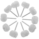 Polissage de précision pour bijoux : les disques de polissage offrent un polissage fin et méticuleux des pierres précieuses, des métaux et des surfaces délicates, révélant une brillance exceptionnelle sans rayer ni abîmer l’objet. poignée pour outil rotatif. outil de polissage pour bracelets