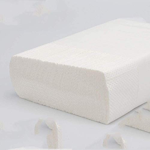 MKKSLR Papier hygiénique en Vrac, Serviettes en Papier épais à 1 pli Absorbant pour Les Toilettes des hôtels * Paquet de 20 * 210 * 220 mm