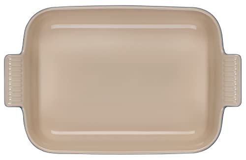 Plat à gratin Le Creuset céramique grand format rectangulaire bleu - 4