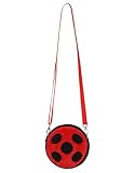 Micotaku Miraculous Ladybug Round Crossbody Bags Crossbody Purse Wallet Shoulder Handbags for Women and Girls
