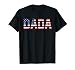 USA Patriotic Dada American Flag Design 4th of July Dada T-Shirt