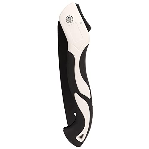 MasYosh Scie Pliante, Lame SK5, Dents Dures, élimination Rapide des Copeaux, Scie D'élagage Manuelle Portable à Faible Bruit, avec Poignée en ABS pour le Sciage de Jardinage et une (210 mm/j. œil)