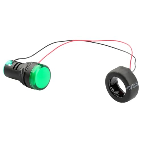 Indicateur de courant LED avec voyant d'avertissement CA 22 mm