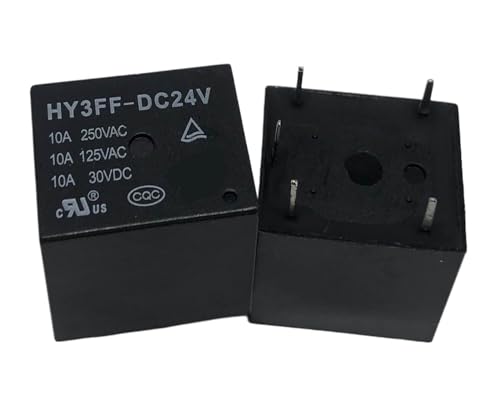 Relais YH3FF-DC24V T73-1C-24V-10A 5 broches composant électronique PCB