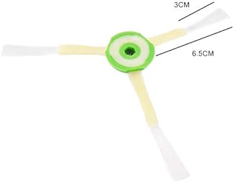 MIRTUX Pack de Accesorios compatible con Roomba E5 E6 i1 i3 i3+ i7 e5154 e5158 j7. Kit de recambios Completo. Repuestos de reemplazo de cepillos Laterales, filtros, Rodillos extractores.2