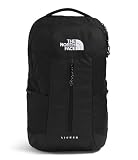 The North Face Lichen Daypack - Everyday Commuter Backpack, Laptop Sleeve, Water Bottle Pockets, Center Front Pouch, TNF Black/TNF White, One Size