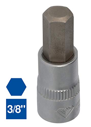 Brilliant Tools BT021873 3/8" Hexagonal Screwdriver, 49 mm, 6 mm Insert, Chrom-vanadium-stahl - Image 3