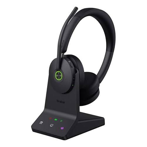 Yealink WH68 DECT Bluetooth Headset mit Basisstation