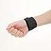 Aider Daily Grip Wrist Braces for Adjustable, Water Proof Fabric, For Daily Life and Activities (Black) 1 Count