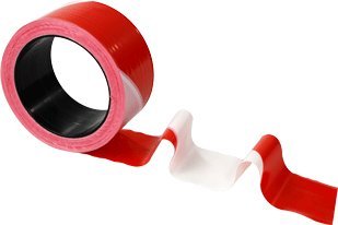 Novap 3055016 Ruban de signalisation, Rouge Cover