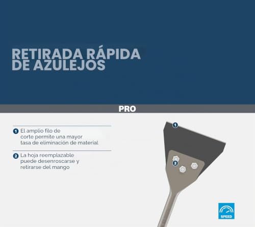 Rascador de suelo SDS Plus para azulejos con accesorio de martillo perforador picadora 6