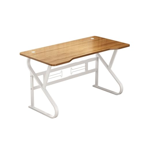 Bureau beige stable pour petits espaces table travail 80x60 - 2