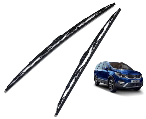 Image of Euro Care Metal Type Wiper Blade Compatibility with TATA Hexa Windshield Car Wiper Blade Size D-26,P-26