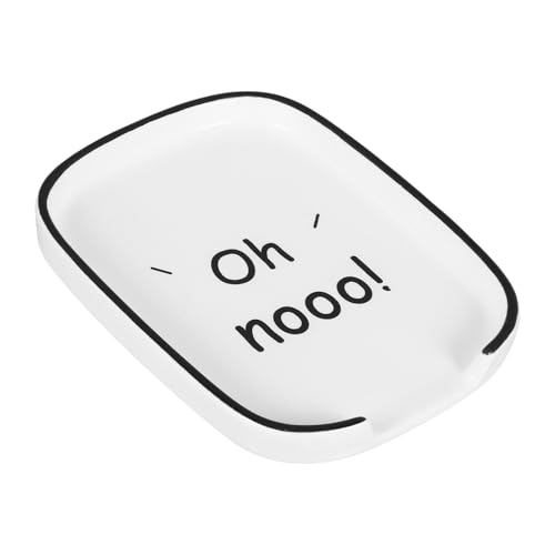 KOCKSHION Soporte para Cucharas De Cerámica Compacto y Duradero Reposacucharas Funcional para Cocina y Mesa Accesorio Único para Utensilios Hogar y Eventos