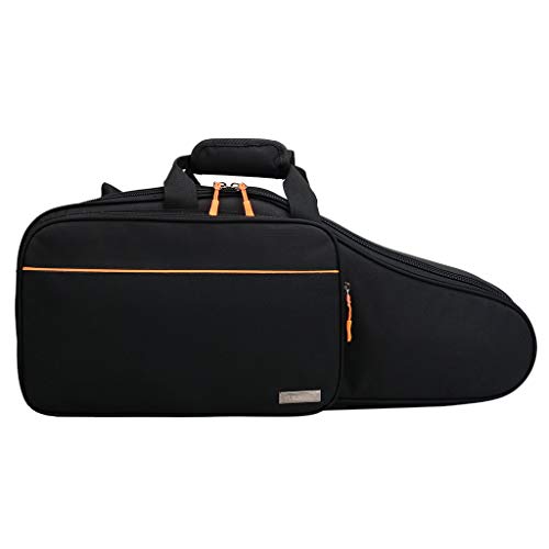 Milageto Mochila impermeável para saxofone macia, leve para Es
