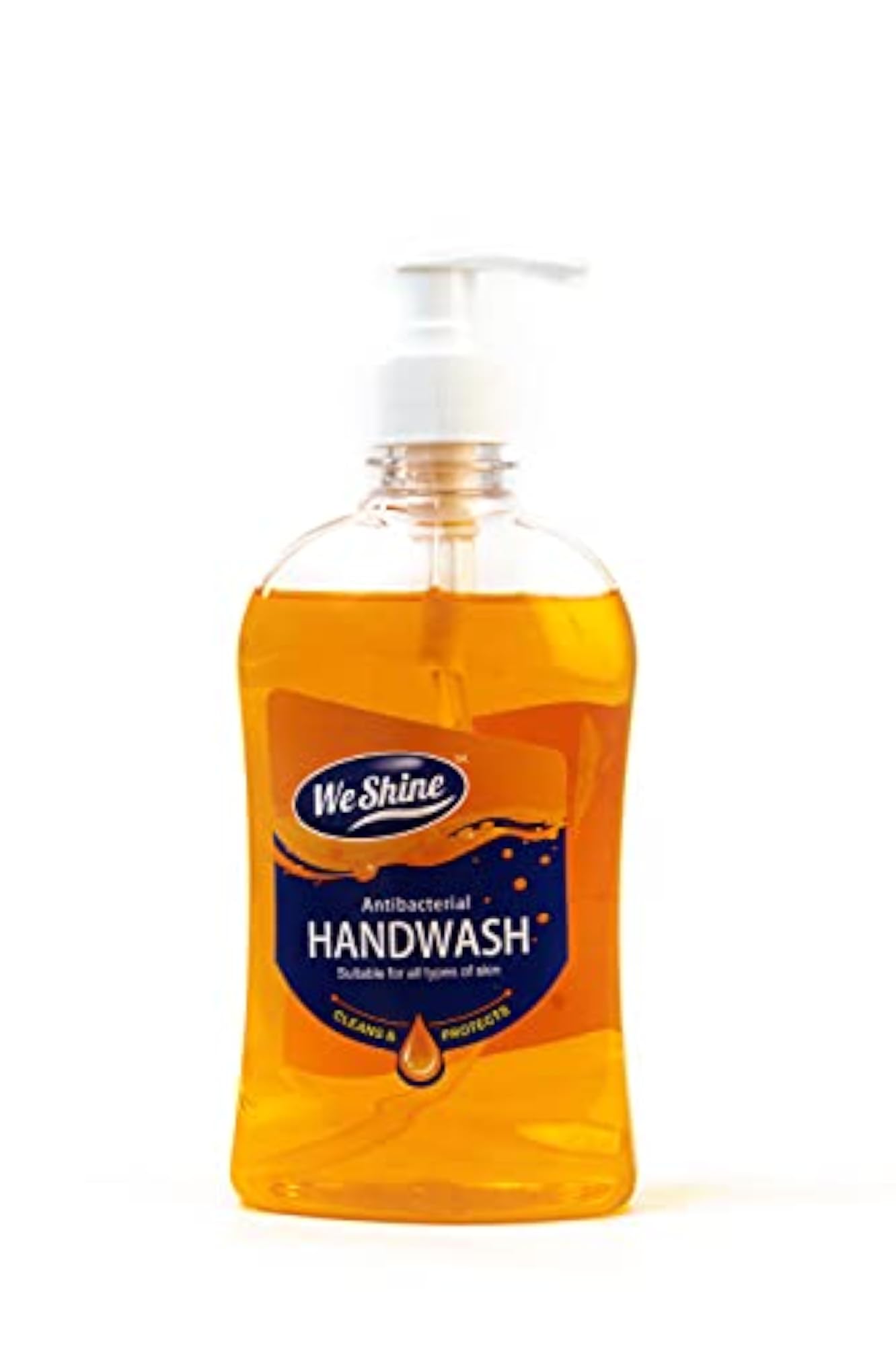 Antibacterial Germ Protection Hand Wash Liquid Soap Dispenser, Refreshing Fragrance