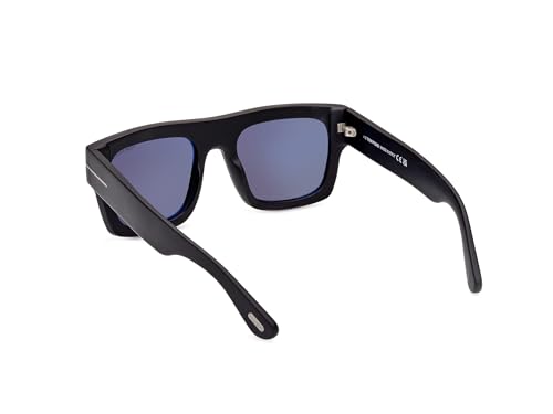 Tom Ford FAUSTO FT 0711-N Matte Black/Smoke 53/20/145 unisex Sunglasses4
