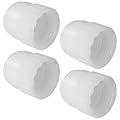 06860 1/2" RV Drain Cap, Cold Water Pipe 1/2" Female End Cap Terminator, RV Plumbing Cap Fitting, RV Pex Pipe/Tubing Fittings (4 Fittings)