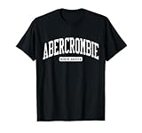 Abercrombie North Dakota ND JS03 College University Style T-Shirt