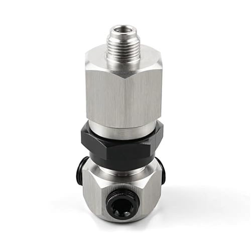 Adaptateur capteur pression huile en acier inoxydable étanche turbo