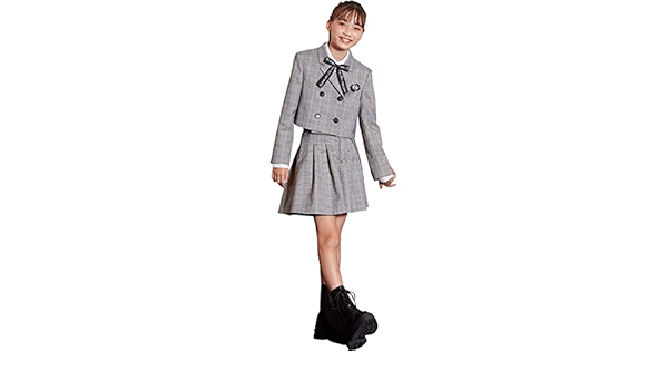Amazon | [ELLE en noir] エルアンノワール グレンチェック キュロット