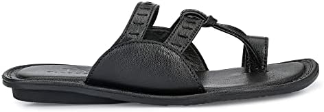 TrueYarn Genuine Leather Kolhapuri Chappals for Men | Men's Kolhapuri Slippers | Leather Slippers for Men | Stylish & Comfortable
