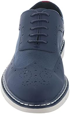 STACY ADAMS mens Summit Wingtip Lace-up Oxford, Navy, 10 US | Image 4