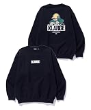[XLARGE] クルーネックスウェットシャツ APE SELECTAH CREWNECK SWEATSHIRT 101254012032 BLACK S
