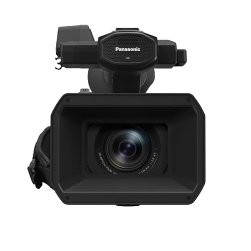 Image of Panasonic Camcorder, Professional Quality 4K 60p, 1.0-inch Sensor, 24.5mm Wide-Angle Lens and Optical 20x Zoom, Great for News, Interviews, and Events - HC-X20