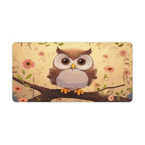 Protector de Escritorio Cute Owl Grande Impermeable miniatura 1