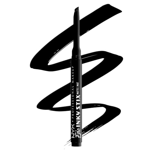 NYX Professional Makeup Epic Eyeliner Inky Stix Cream Gel Eyeliner lasts up to 24 hours Waterproof Precise Slanted Tip Long Lasting & Easy Application Shade: Black Screen