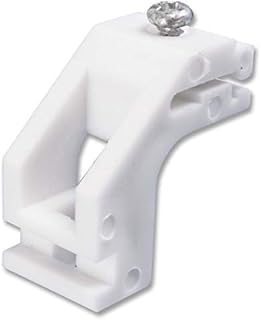 10x White Replacement Swish Drape Curtain Rail Track Brackets