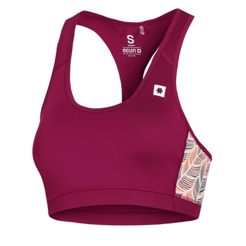 Ocun Misty Sports Bra S con soporte transpirable y espalda nadadora