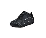 PUMA Shoes Sela Diamond Rhinestone Infant Toddler Black Sneakers (3 M US Infant)