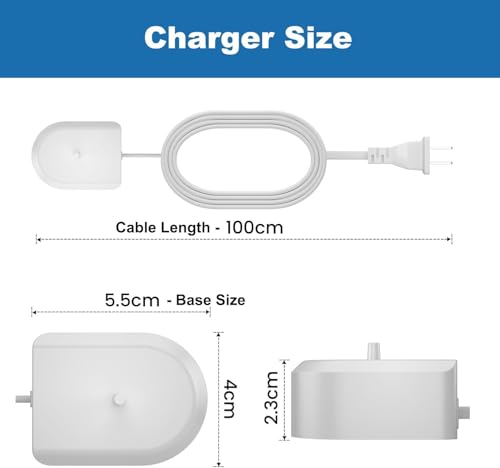 Musstad Replacement Charger Base for Philips Sonicare HX 6000 Series Electric Toothbrushes?HX6210 HX6211 HX6215 HX6220 HX6411 HX6431 HX6500 HX6511