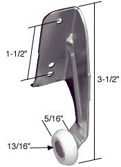 C.R. LAURENCE R7141 CRL Left Hand Drawer Track Roller
