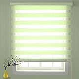  Store Obscurcissant Occultan 105x260cm Isolant Thermique avec Anti-Regards Rideaux Tamisants Accessoires Inclus - Store pour Chambre, Salon, Bureau, Vert