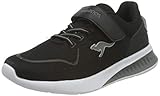 KangaCush,WMS KangaROOS Unisex KL-Bare EV Sneaker, Jet Black/Steel Grey 5003, 39 EU
