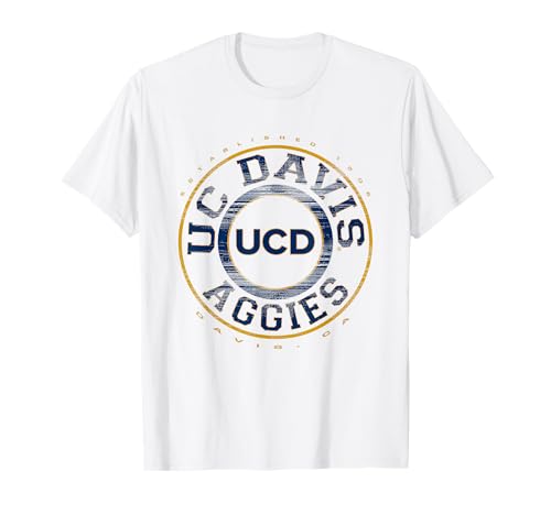 UC Davis Aggies Vintage Showtime White Officially Licensed T-Shirt